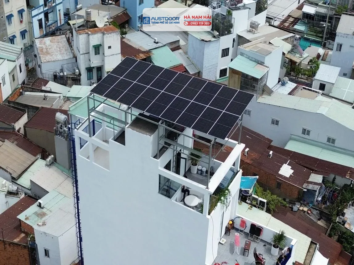 Lắp đặt hệ thống điện mặt trời hòa lưới 5.5kWp - "Tự sản xuất, tự tiêu thụ"
