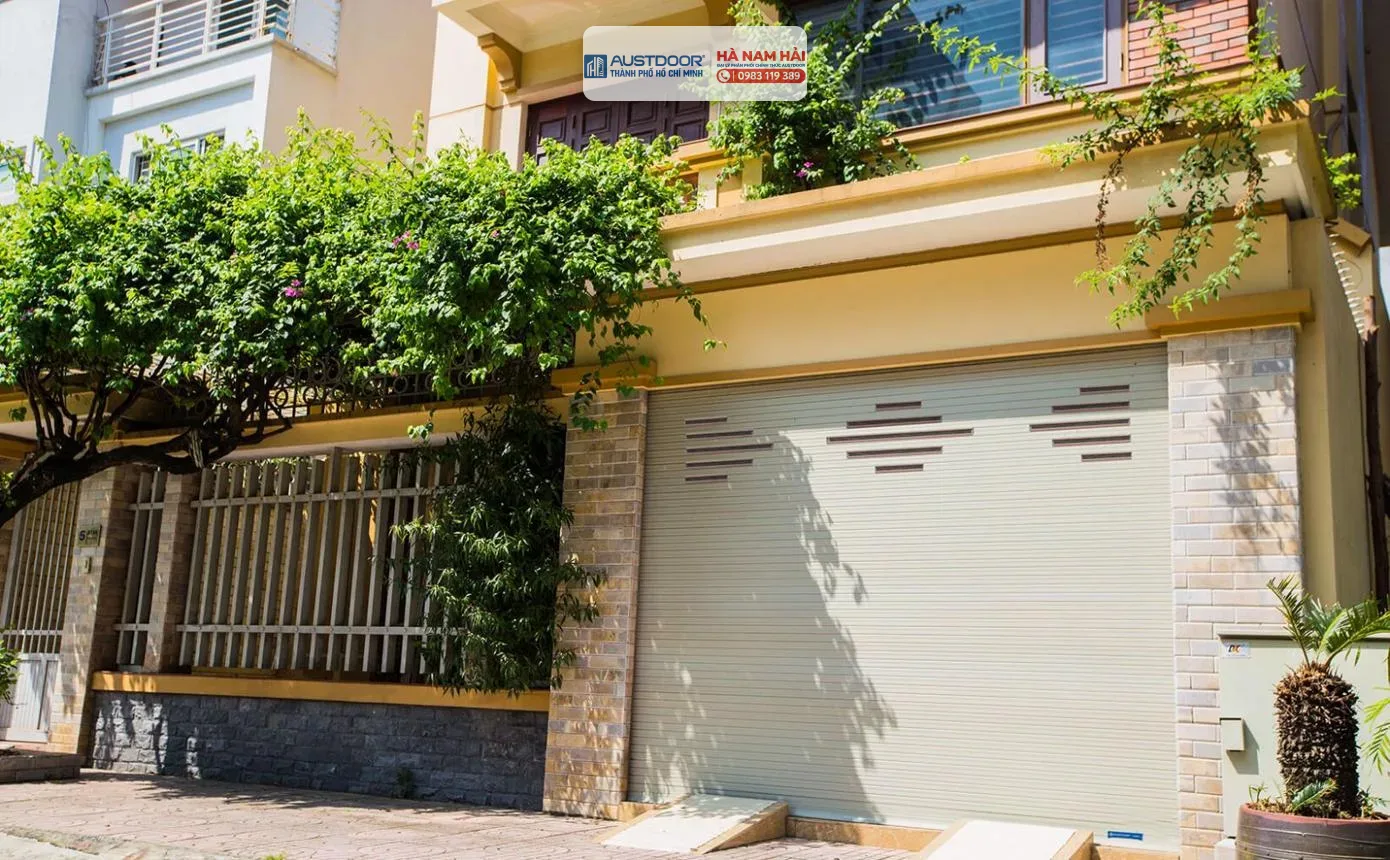 4 Loại cửa cuốn Austdoor trang nhã, thẩm mỹ cho nhà phố