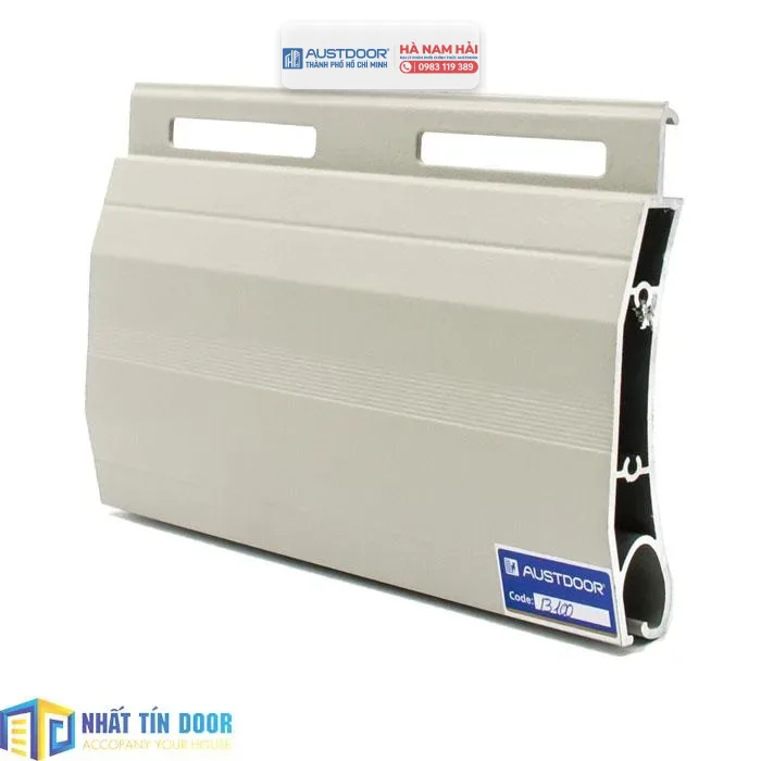 Cửa cuốn siêu trường Austdoor BIGOS B100 nhôm dày 1.8-2.2mm