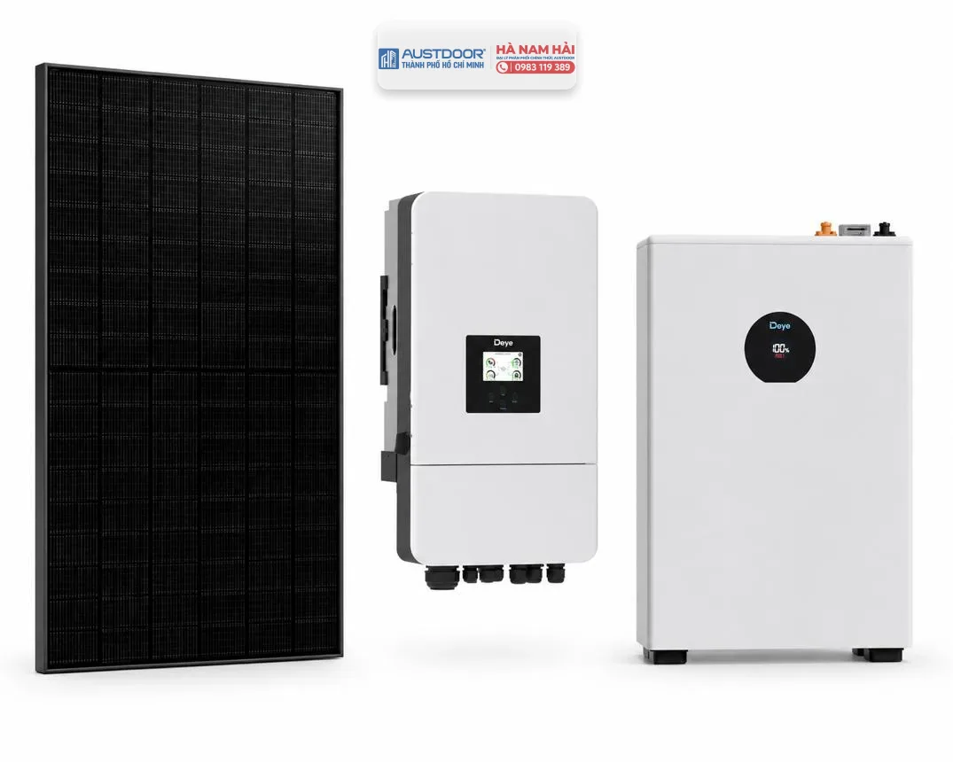 Deye Low-voltage PV set 6kW with 10.24kWh storage – Beltrona