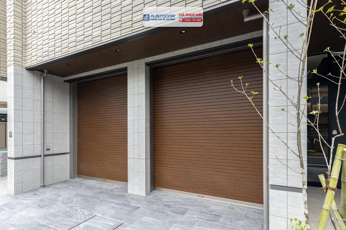 Cửa Cuốn Khe Thoáng AUSTDOOR COMBI C70