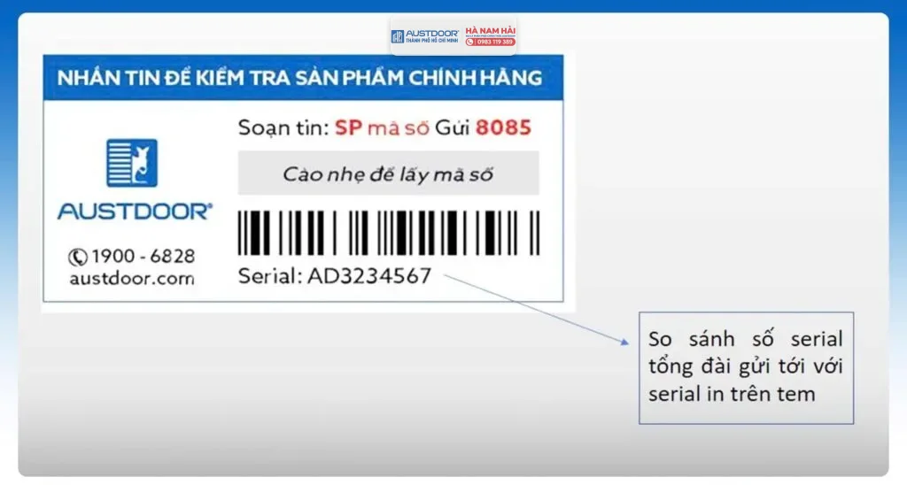 cửa cuốn Austdoor chính hãng