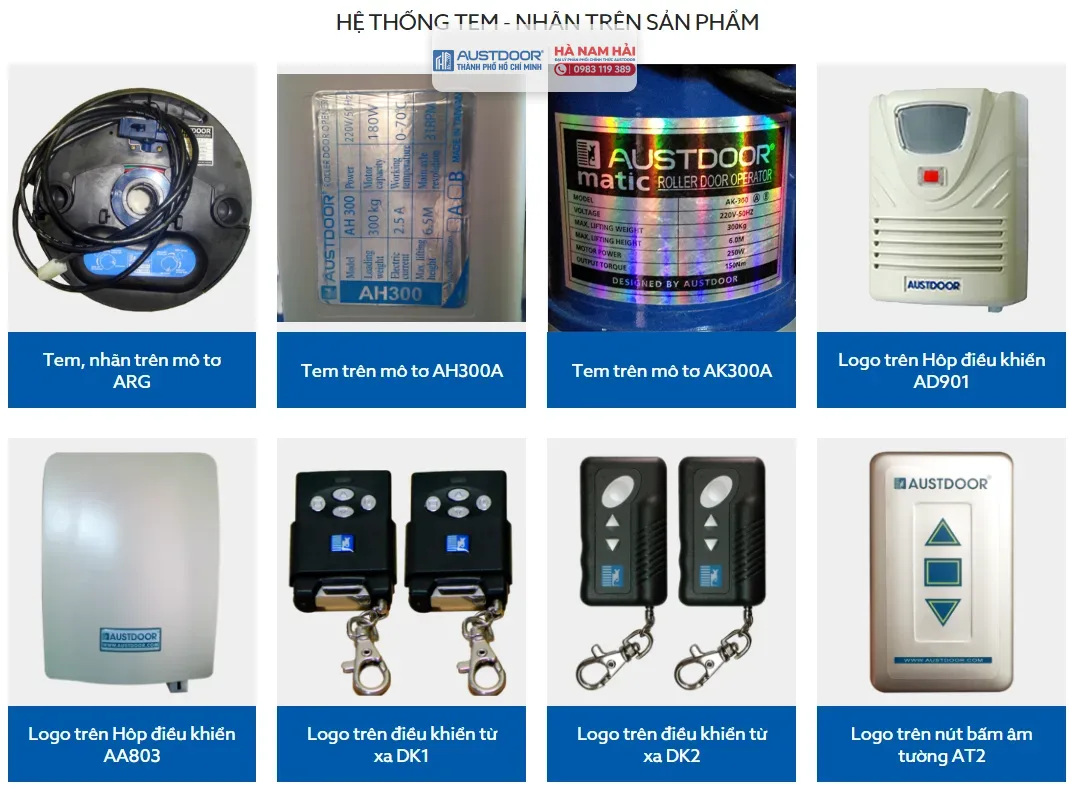 cửa cuốn Austdoor chính hãng